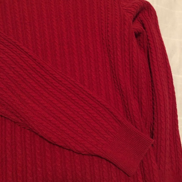 red knitted sweater - Picture 4 of 4